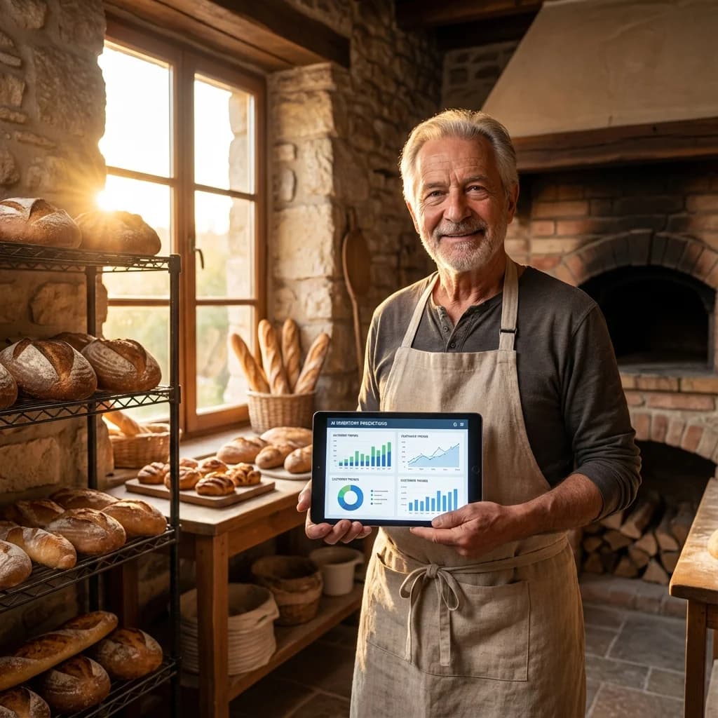 Implementación de inteligencia artificial en ia generativa panaderia para pequeñas empresas