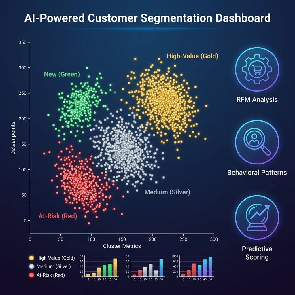 Implementación de inteligencia artificial en segmentacion clientes ml para pequeñas empresas