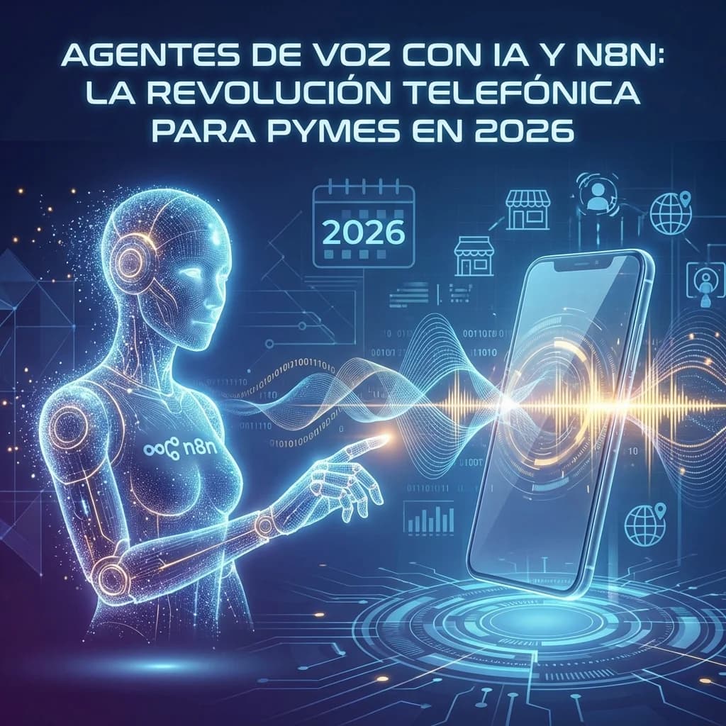 Automatización con n8n para n8n agentes llamadas voz ia